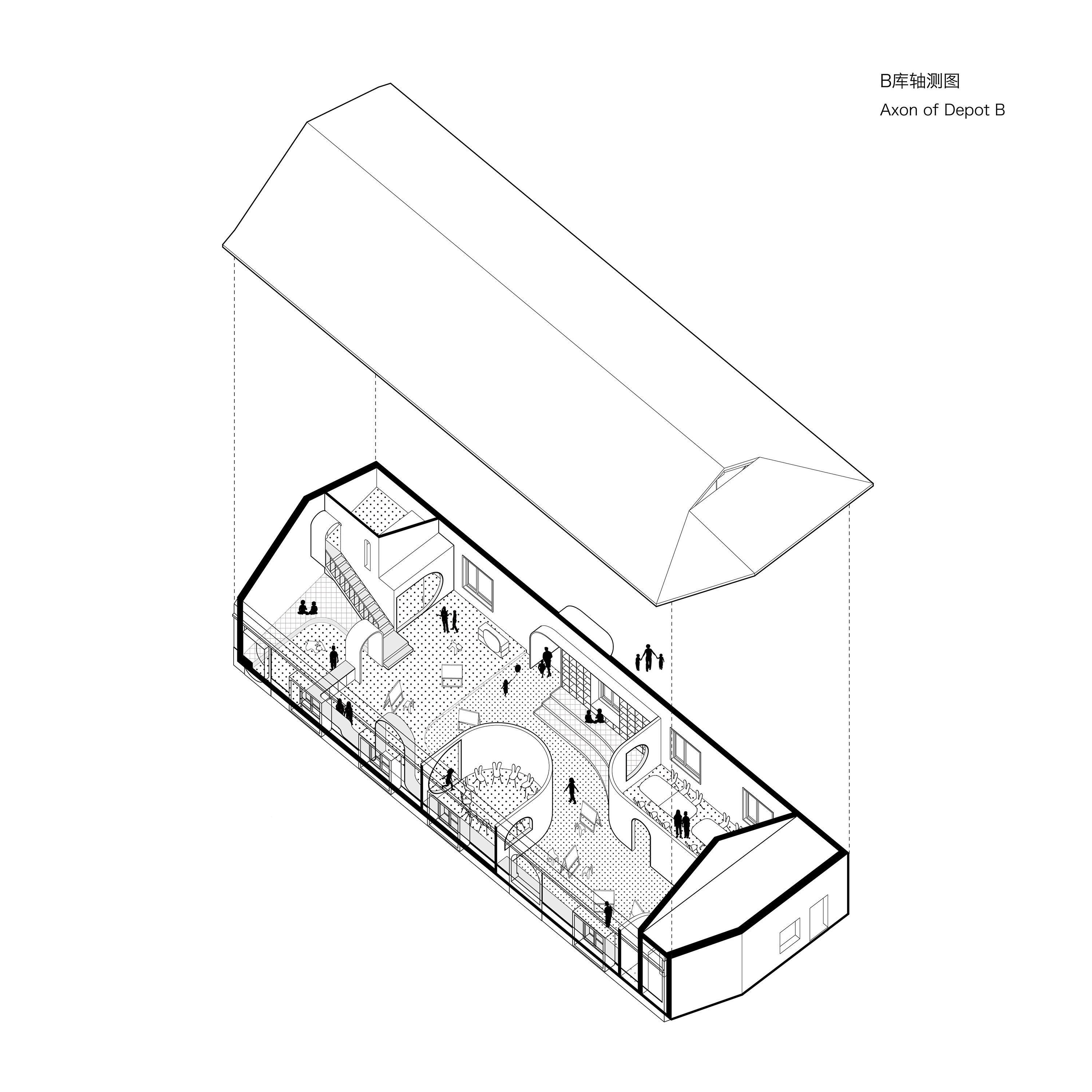 05_B库轴测图 Axon of Depot B.jpg