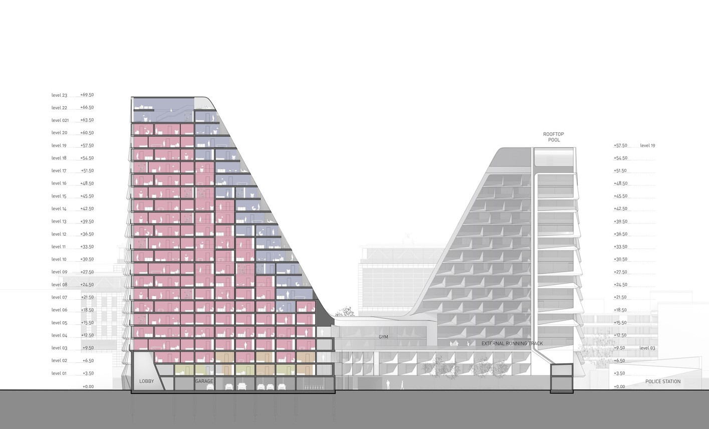 12_Peter_Pichler_Architecture_looping_towers_Netherlands_SECTION_LONGITUDINAL_400_副本.jpg