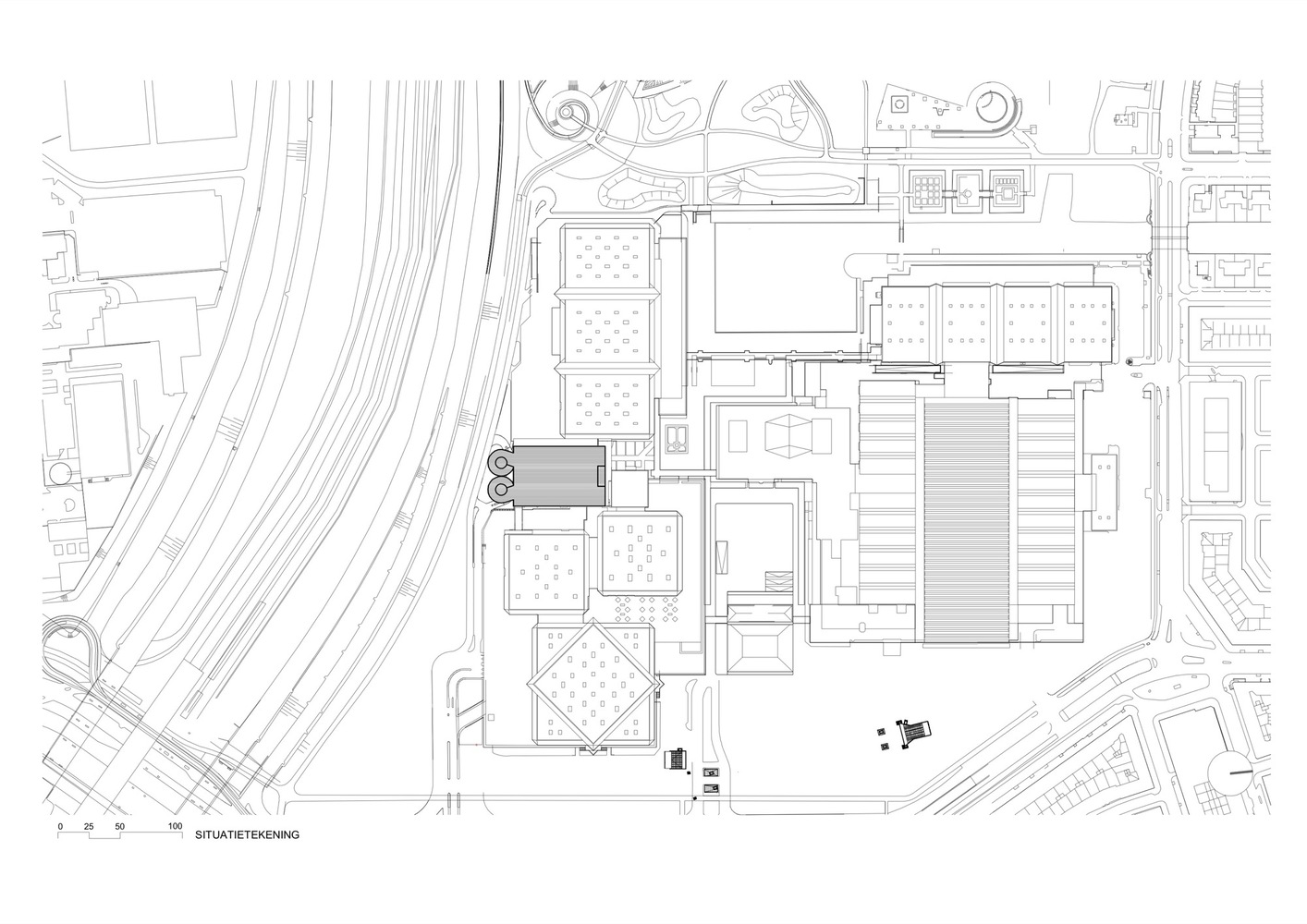 阿姆斯特丹RAI停车场大楼 ——螺旋塔楼 / Benthem Crouwel Architects