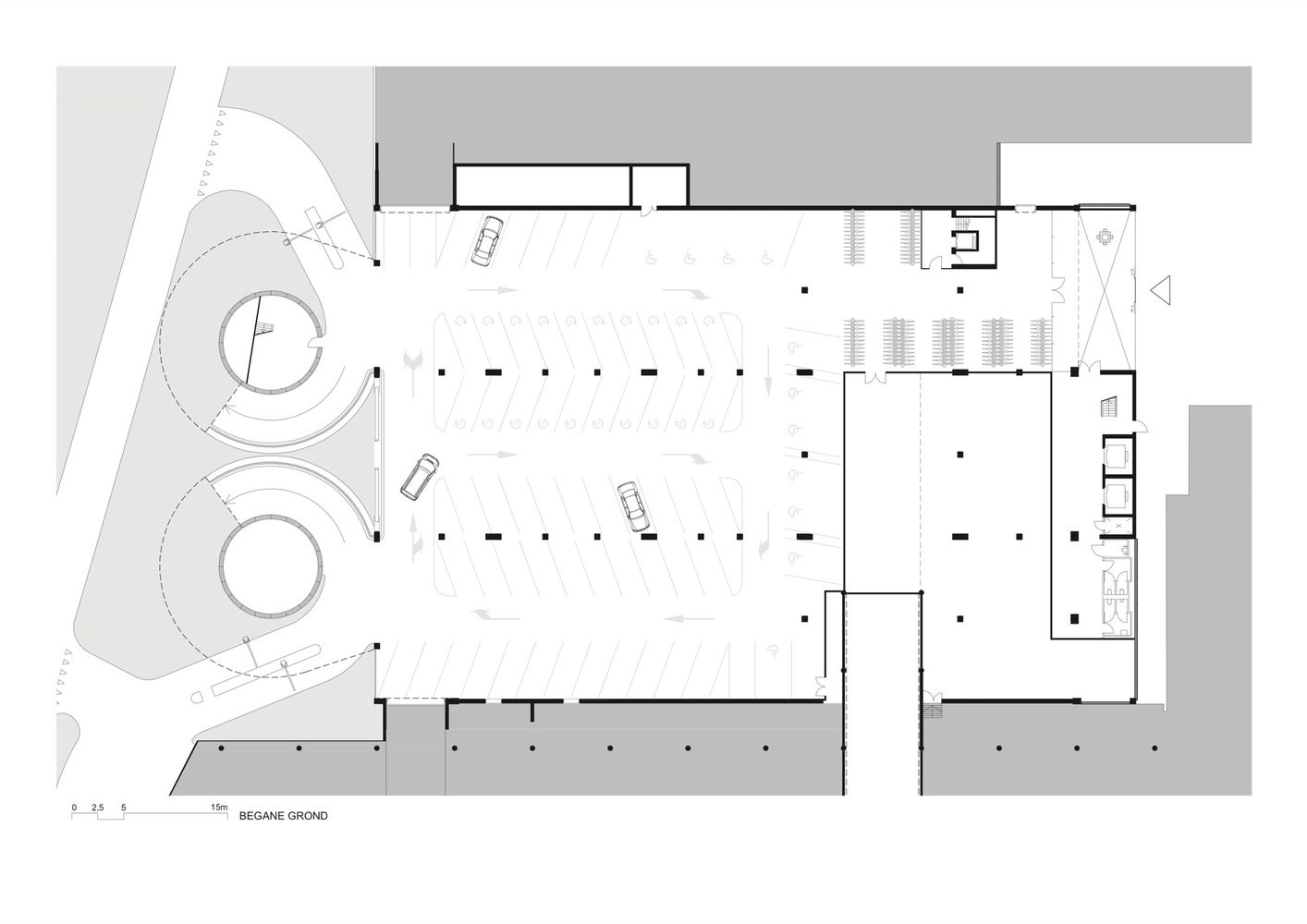 阿姆斯特丹RAI停车场大楼 ——螺旋塔楼 / Benthem Crouwel Architects