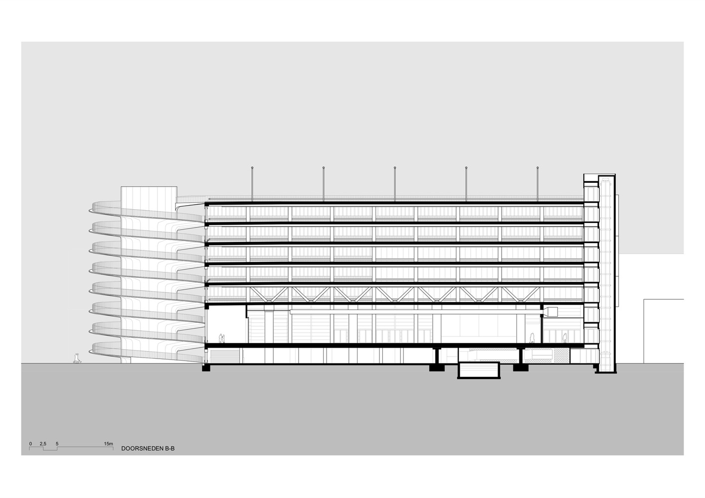 阿姆斯特丹RAI停车场大楼 ——螺旋塔楼 / Benthem Crouwel Architects