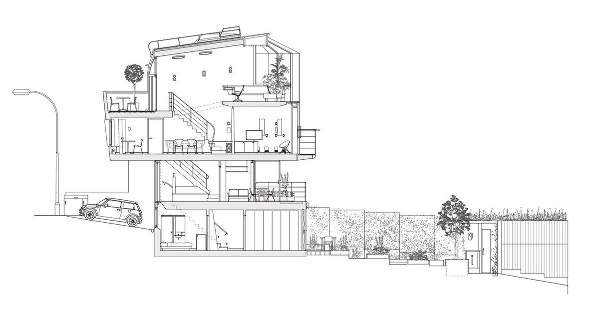 使用造船技术构建而成的 “神秘之船”住宅