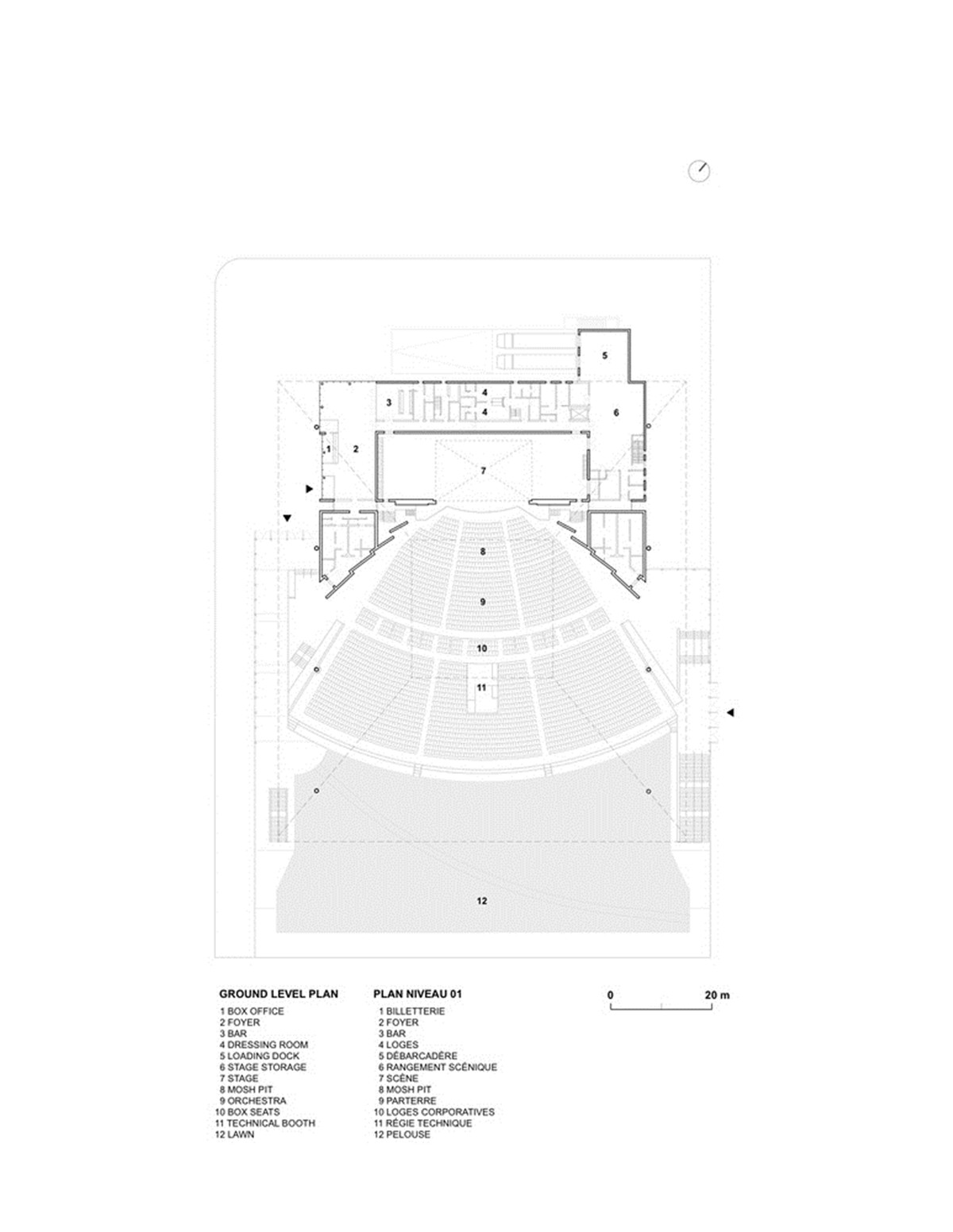 一抹妖娆的红——Amphithéâtre Cogeco露天剧场