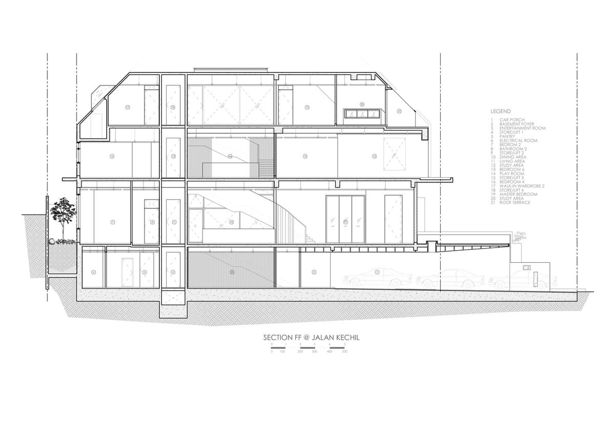 在日与夜、通透与封闭间任意切换——Screen House