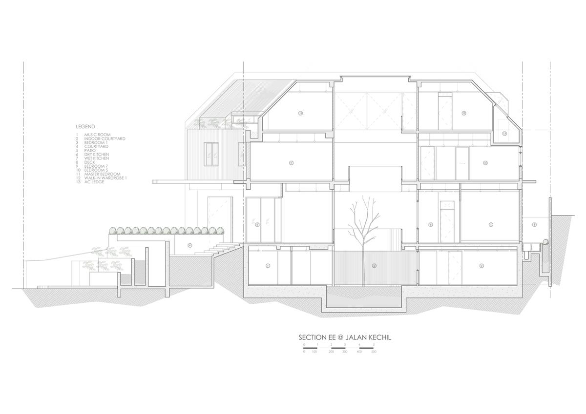 在日与夜、通透与封闭间任意切换——Screen House