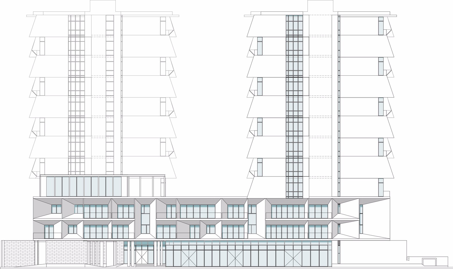 拉托斯卡纳公寓综合体 / AE Arquitectos