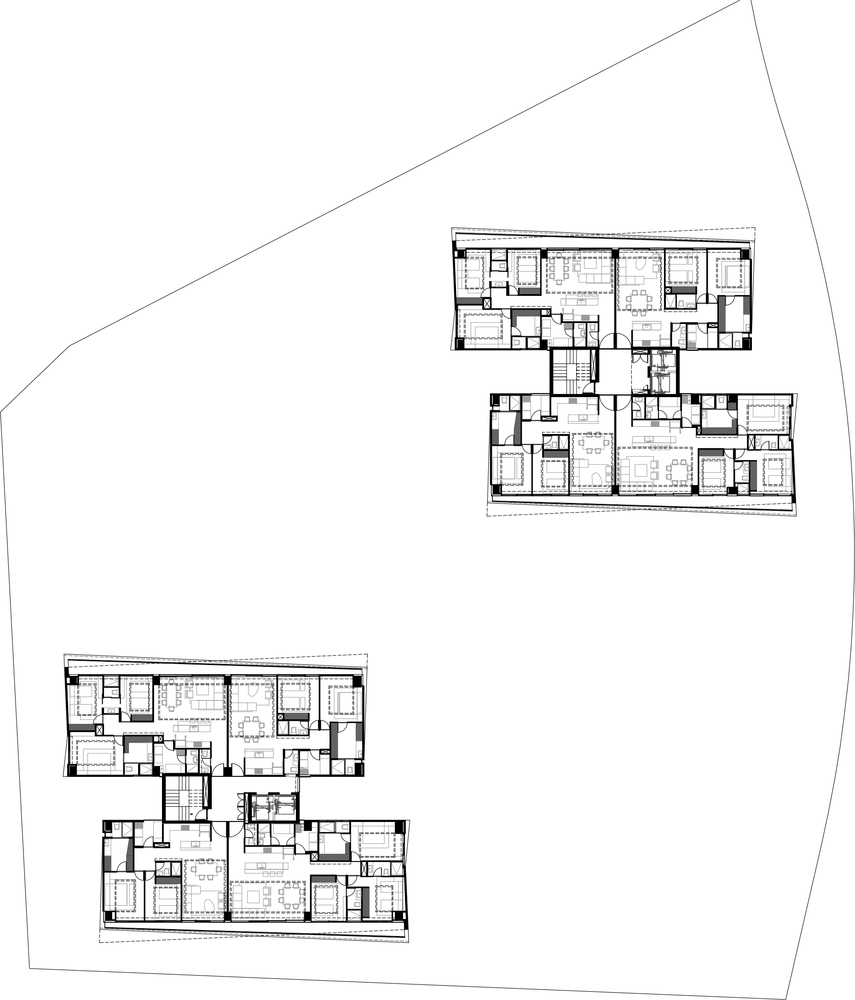 拉托斯卡纳公寓综合体 / AE Arquitectos