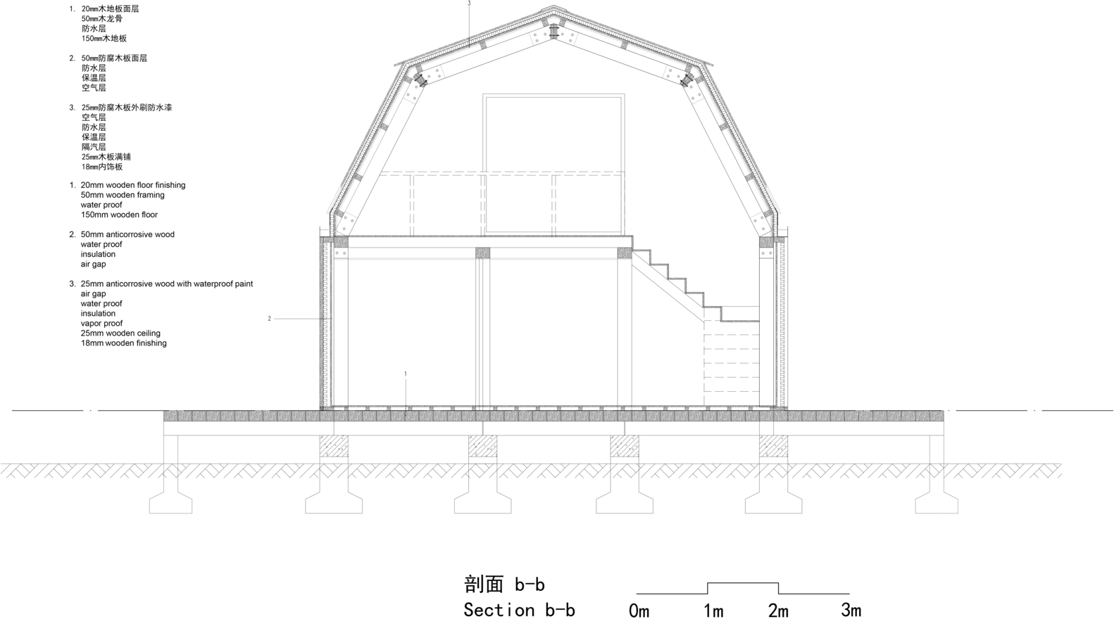 “田中央的烤地瓜”—乡间图书馆 / 以靠建筑设计