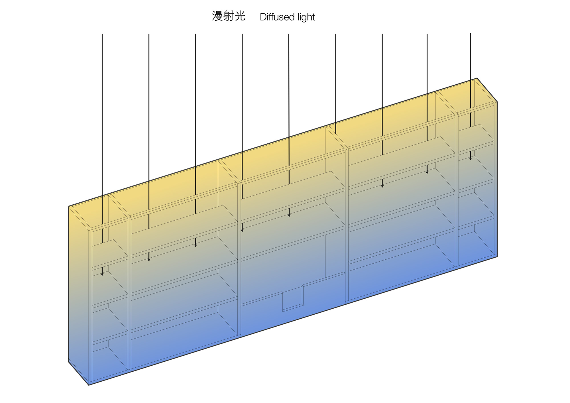 书架轴测图 .陈培新 Axonometric drawing of the book shelves  .Peixin Chen.jpg