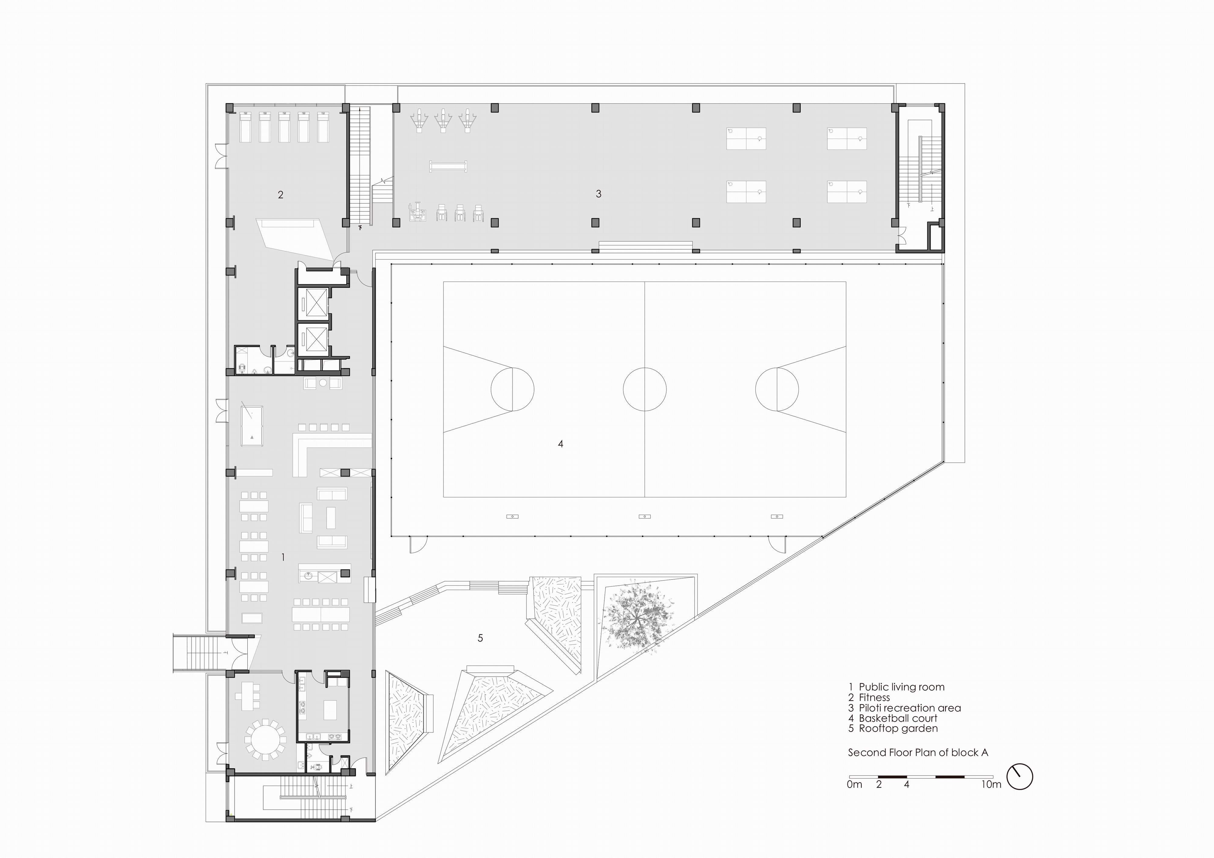 调整大小 A栋二层公共功能丨The second floor plan of public functions of Block A.jpg