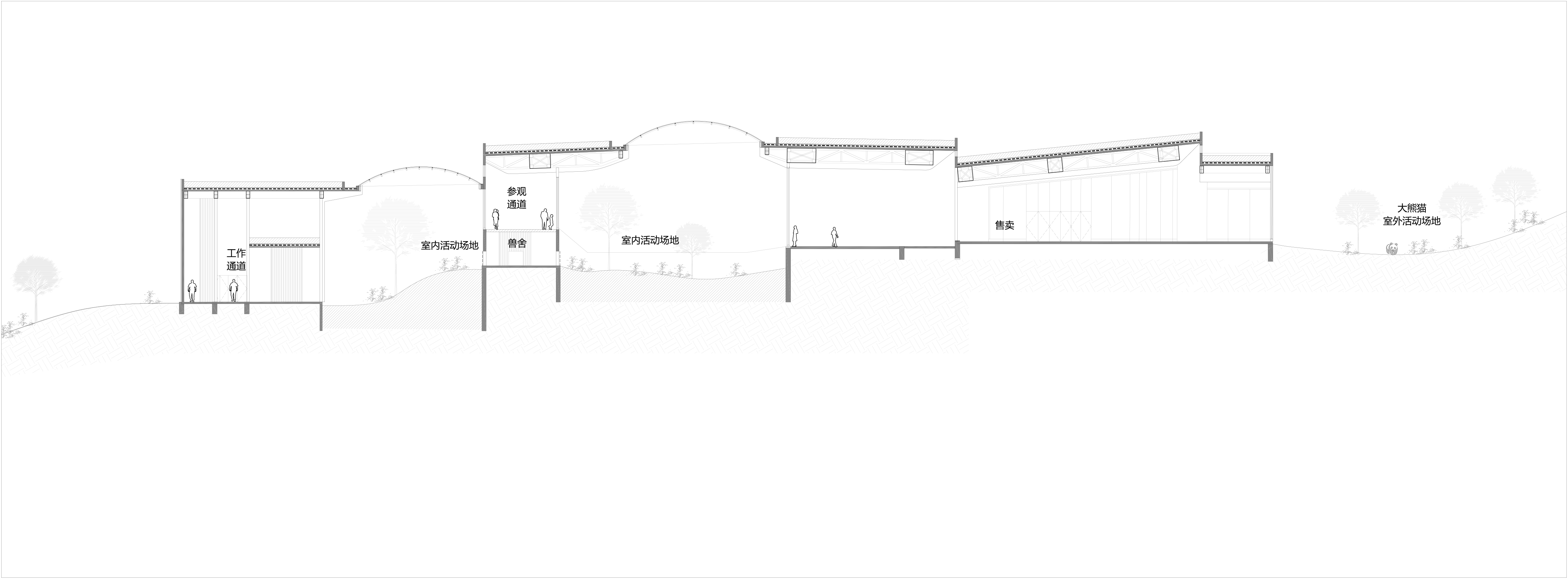 旋转 旋转 18. 大熊猫基地星星产房_4-4 剖面图 Panda Base Delivery House 4-4 Section.jpg