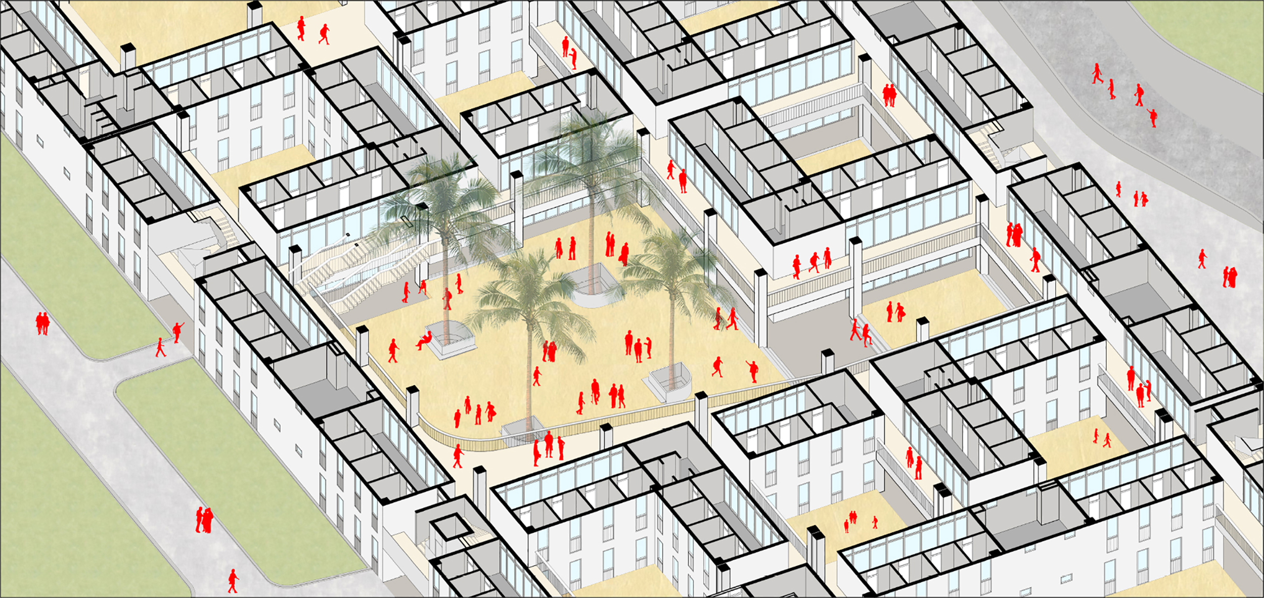 05_Crossboundaries_海口学校_DORM ZOOMIN DIAGRAM宿舍局部等轴示意图.jpg