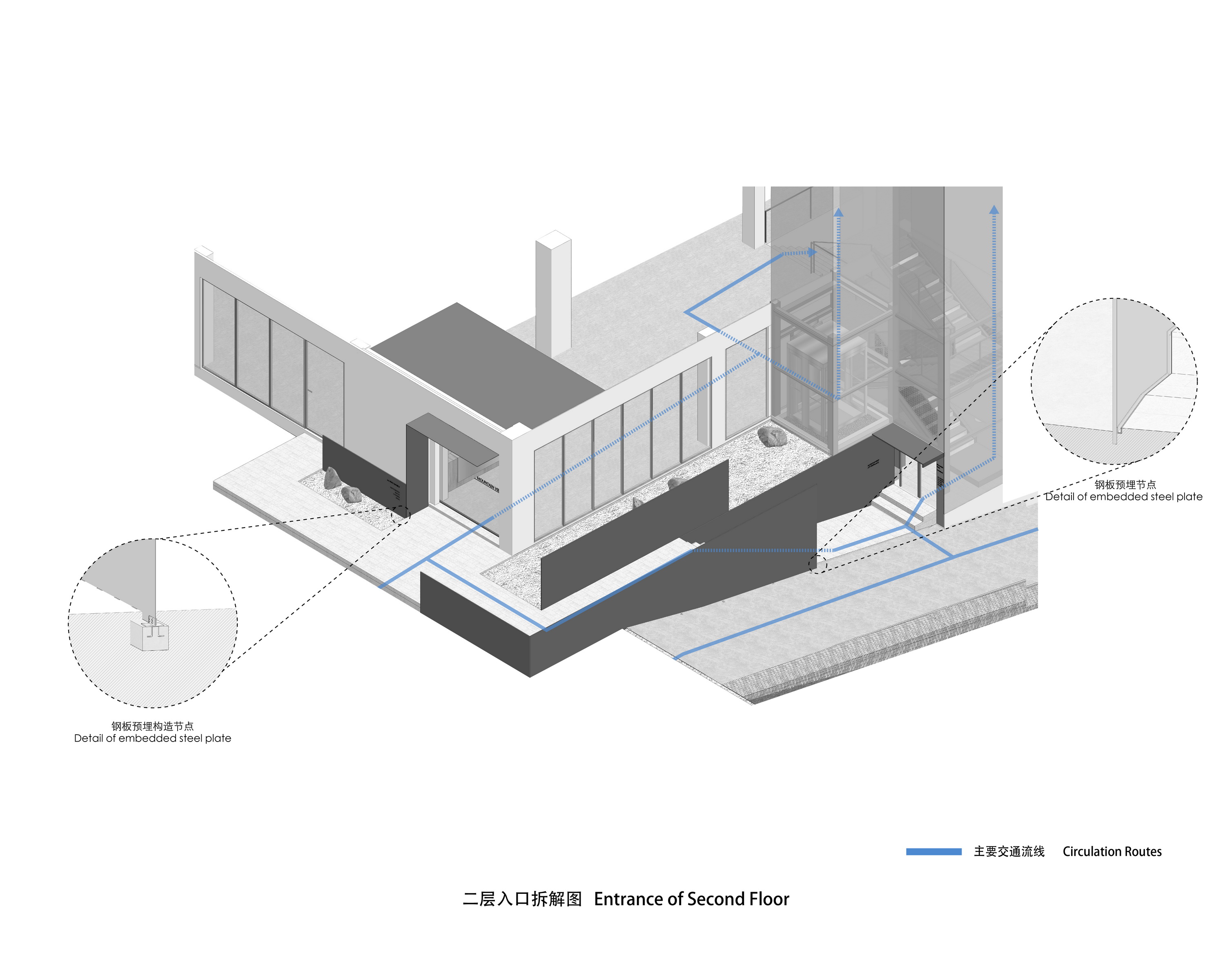 24 实施版建筑主入口方案流线分析图 ©一乘建筑_调整大小.jpg