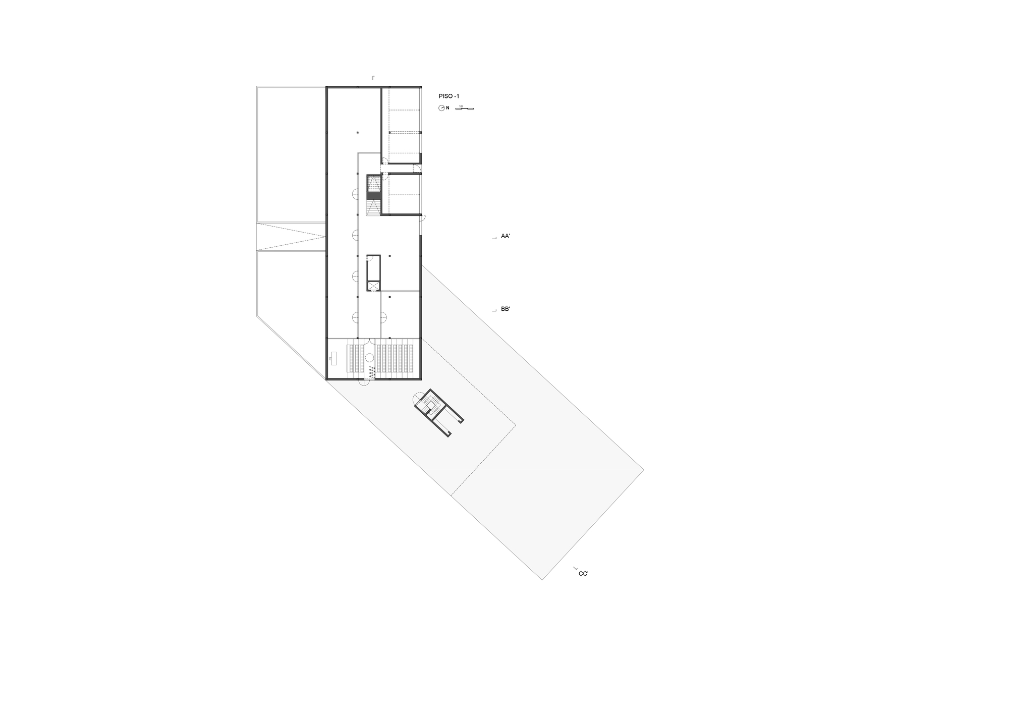 AOC 商务中心 / mube arquitectura