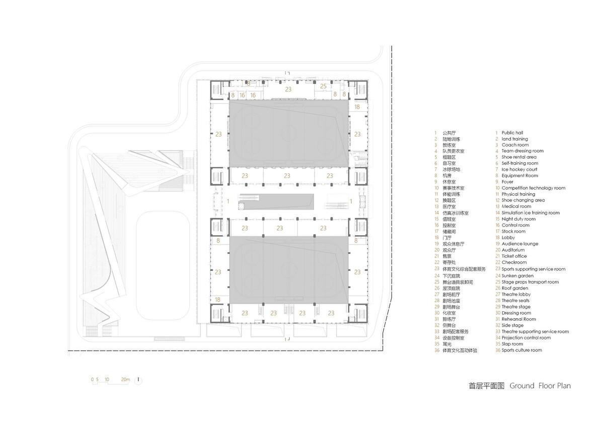 北京五棵松冰上运动中心 / 朱小地工作室