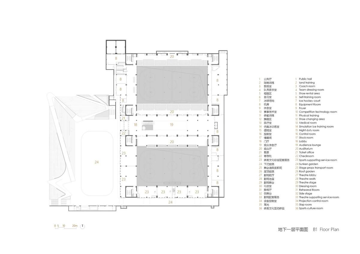北京五棵松冰上运动中心 / 朱小地工作室