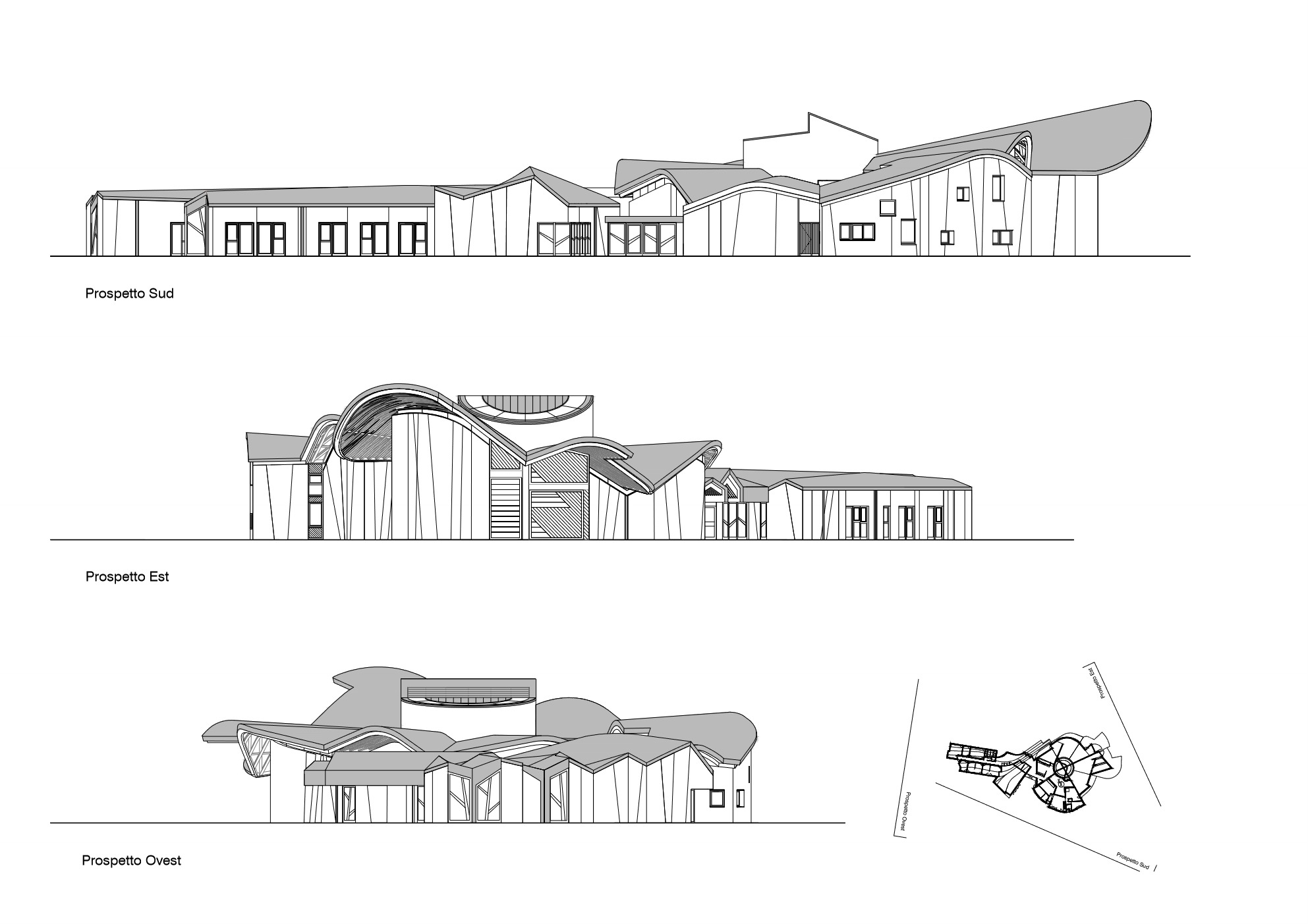 悬挂式屋顶：教堂与教区综合体 / Miralles Tagliabue EMBT