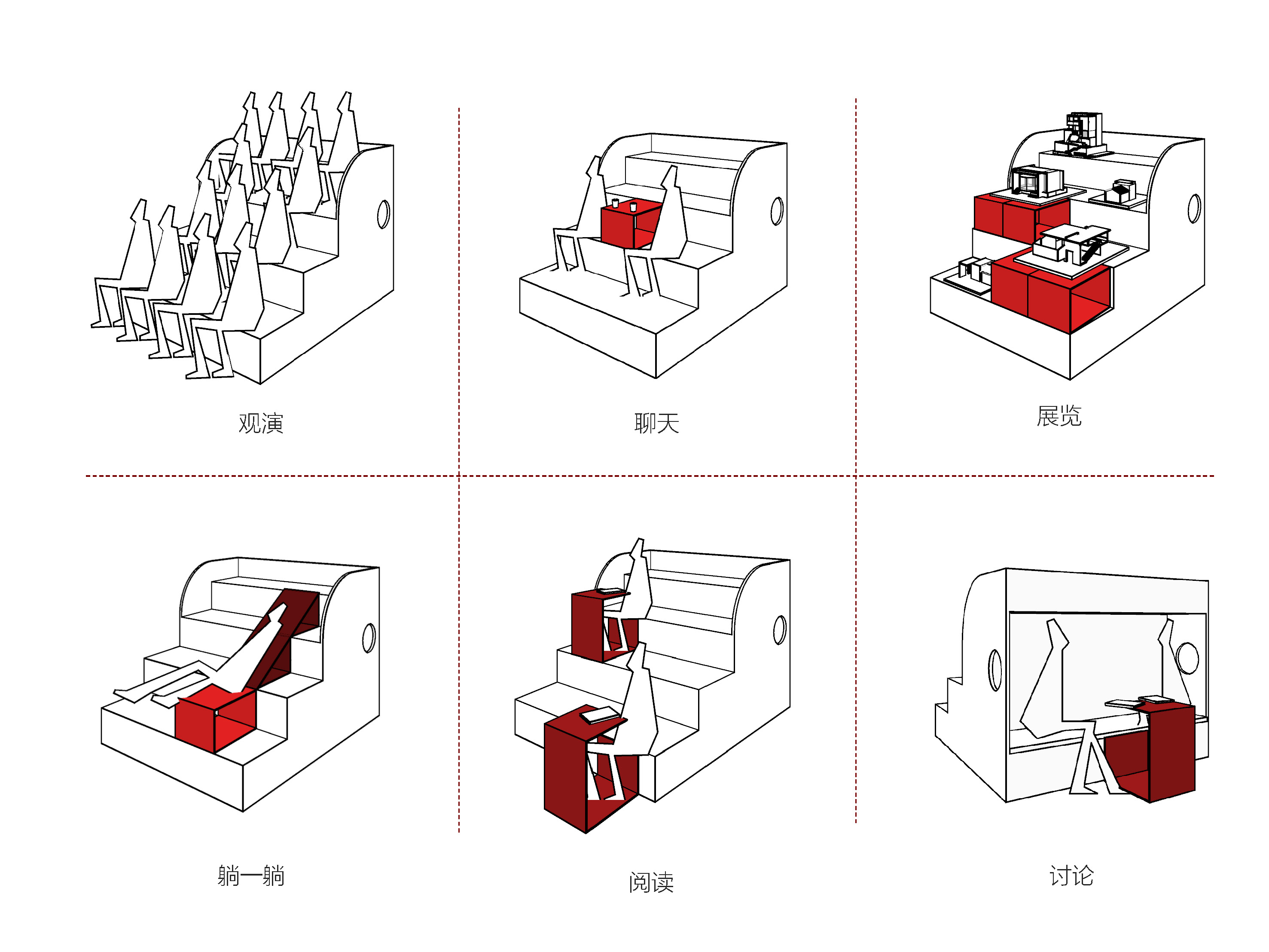 “细胞”引导人的行为概念图 ©扉建筑.jpg