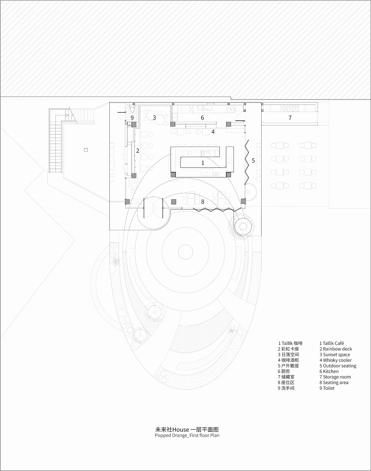 工业遗址世界里的橙色糖果-未来社HOUSE / Wutopia Lab