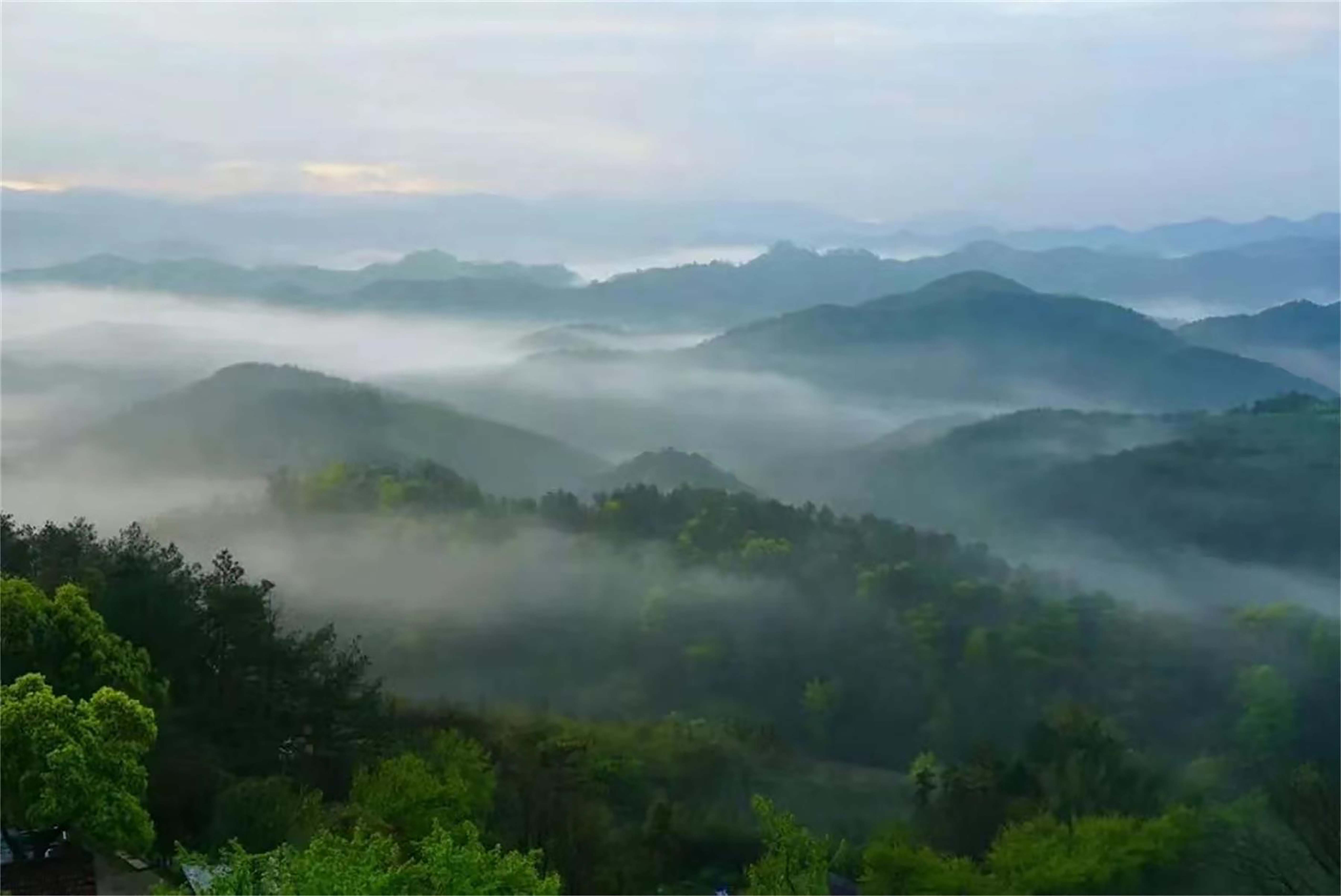 群山绵延中的山谷小墅：尧珈·养心墅 / 上海尧舜建筑设计有限公司