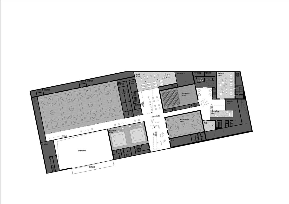 社区源点：坪地街道综合文体中心方案 /也似建筑+广州市城市规划勘测设计研究院（GZPI）