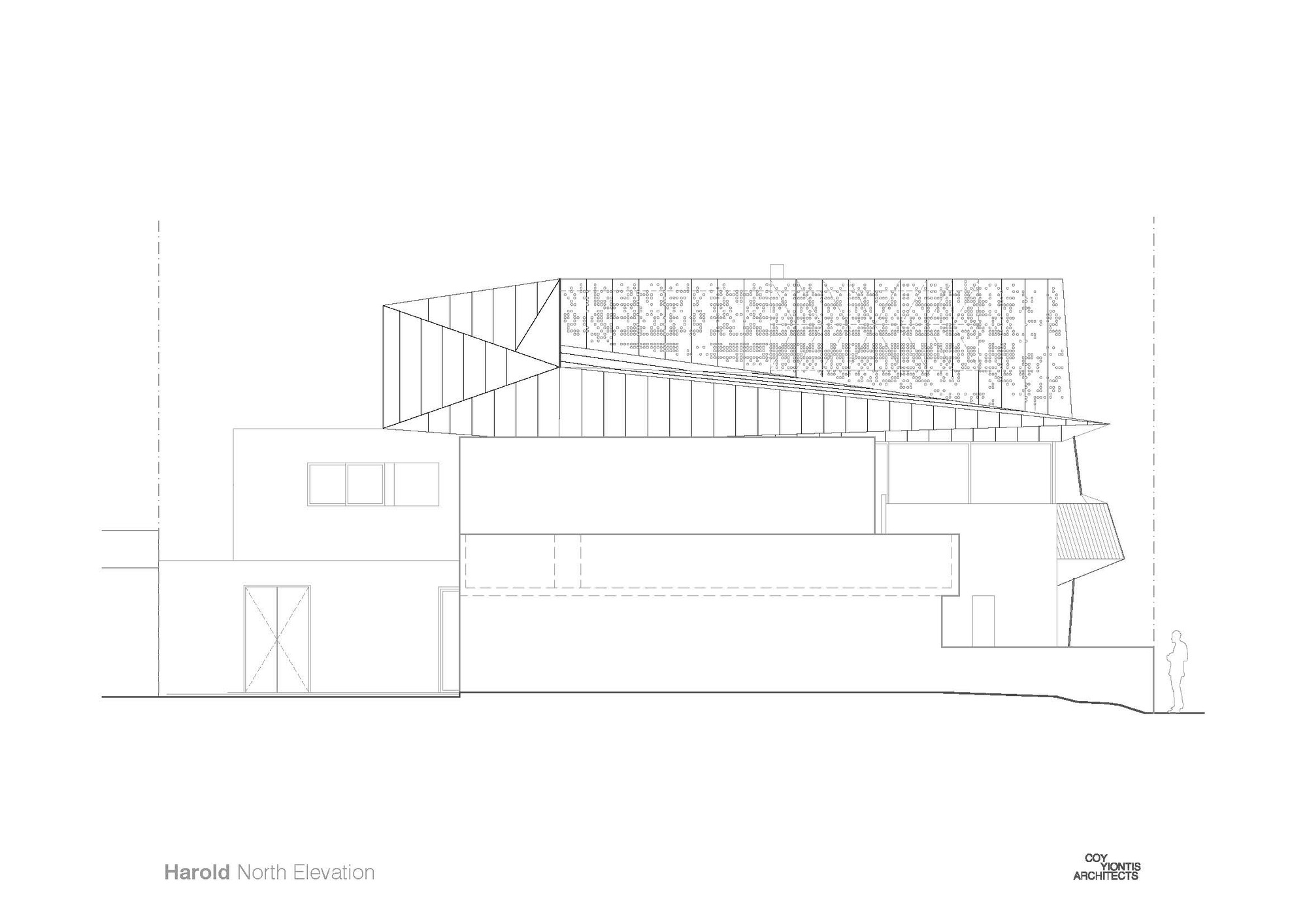 戏剧化结构，哈洛德住宅 / Coy Yiontis Architects