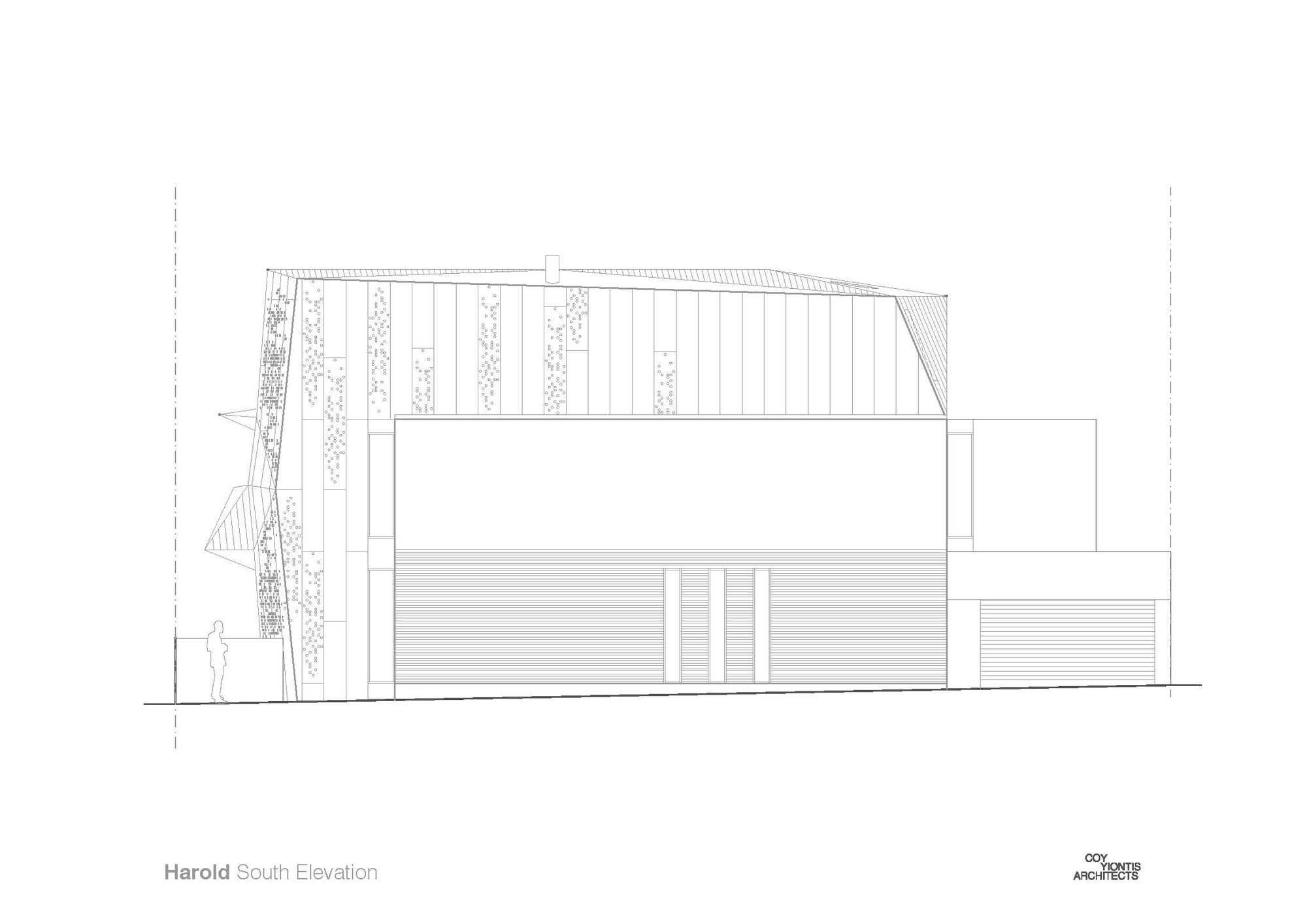 戏剧化结构，哈洛德住宅 / Coy Yiontis Architects