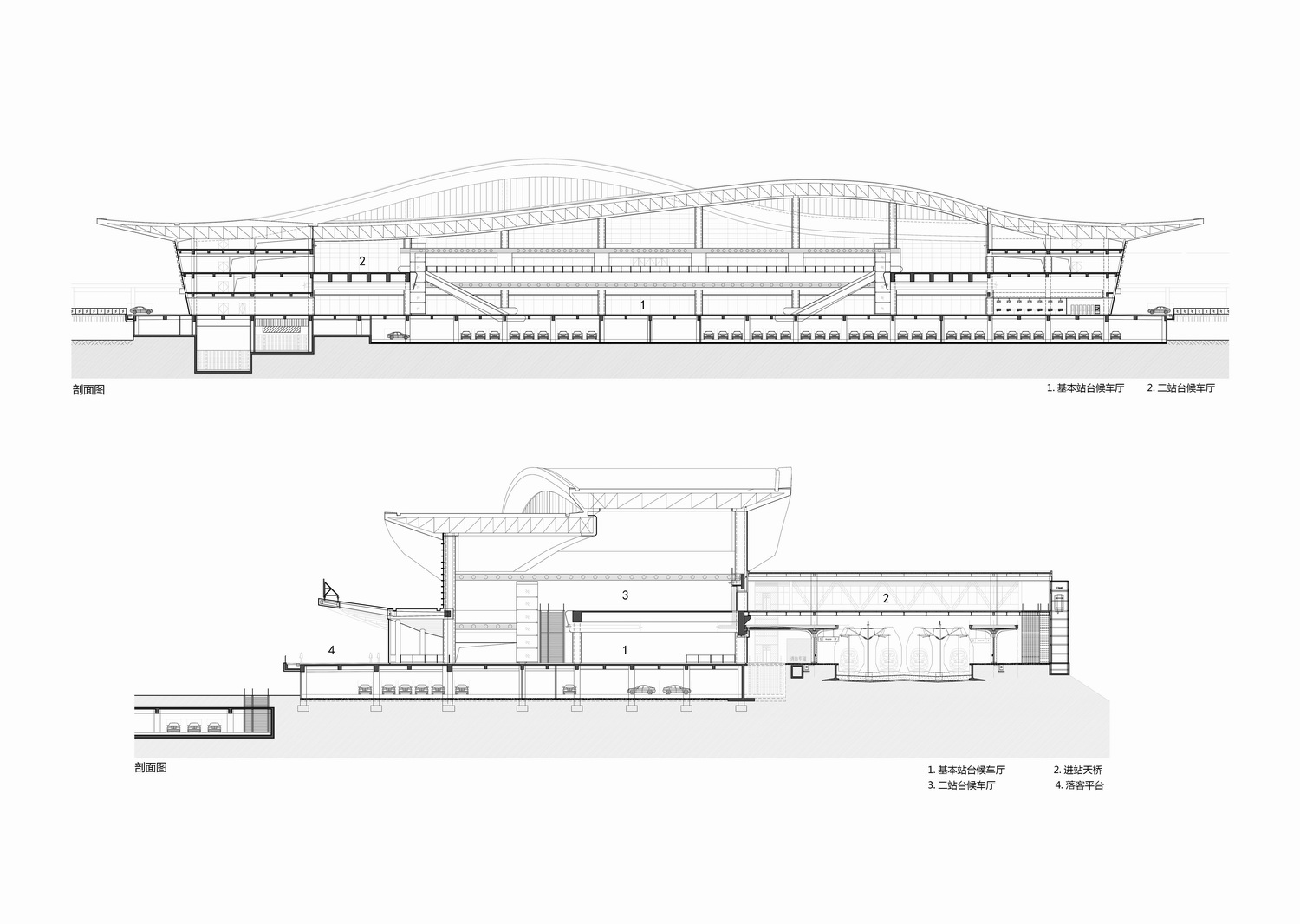 新建沪渝蓉高铁武宜段——汉川东站 / 中南建筑设计院股份有限公司