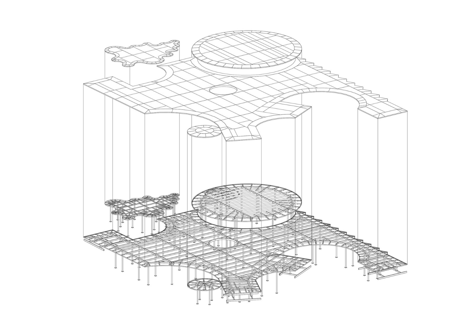 “阴影建筑”，布沃涅市场 / Aleksandra Wasilkowska Architectural Studio