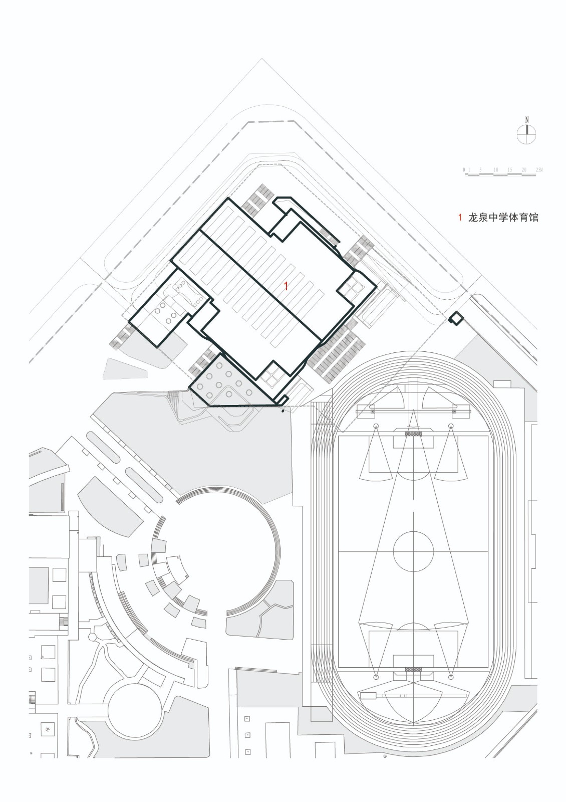 龙泉中学体育馆 /  中国建筑西南设计研究院有限公司