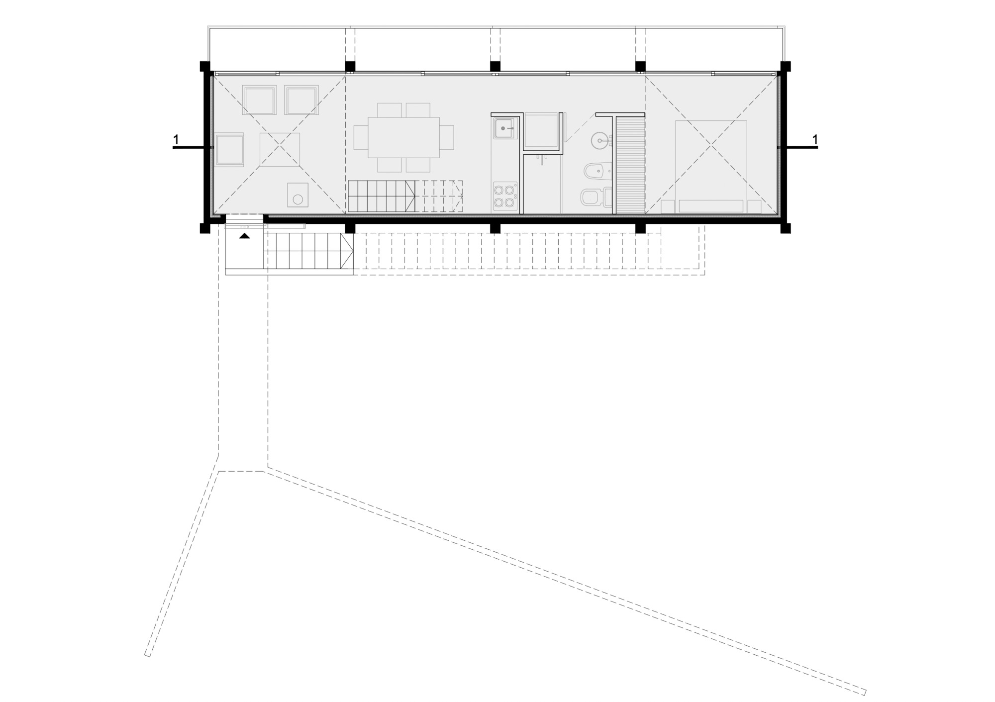 高处之宅 / Agustín Berzero + Manuel Gonzalez Veglia (Tectum arquitectura)