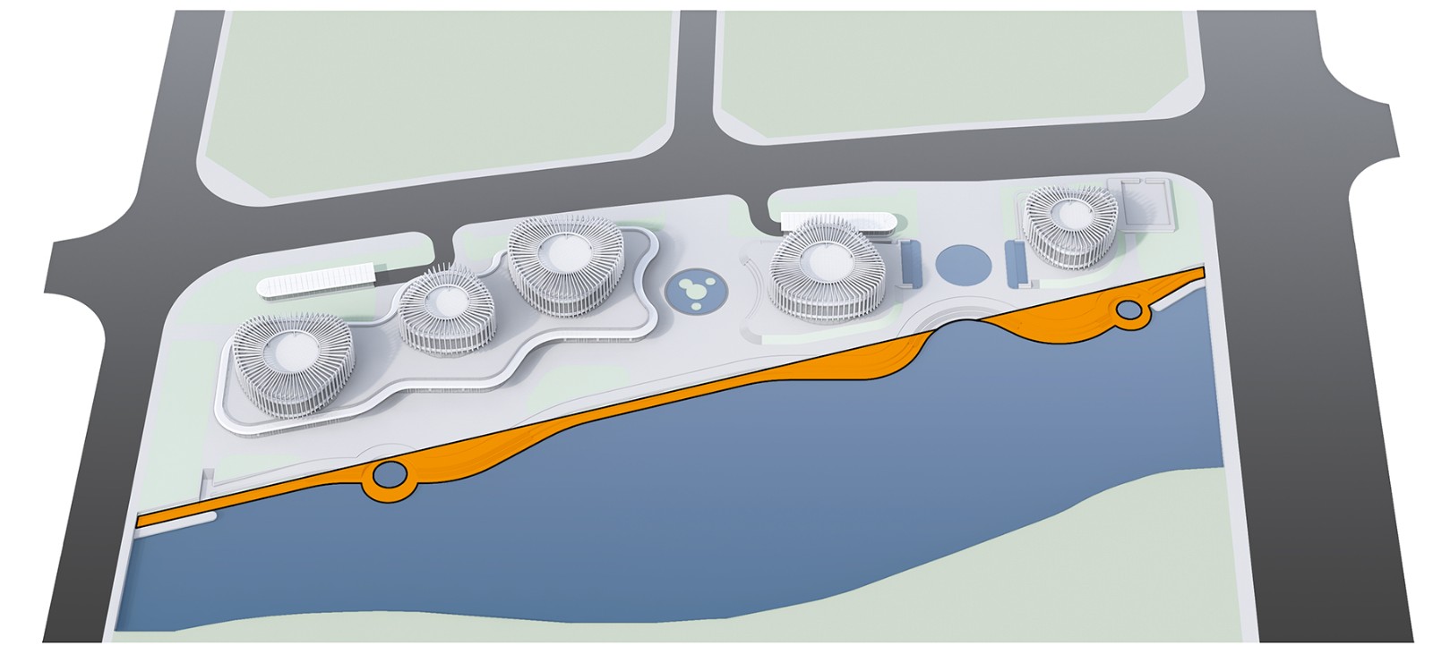 兰花阁：九流渡滨河艺术街区 / UUA建筑师事务所