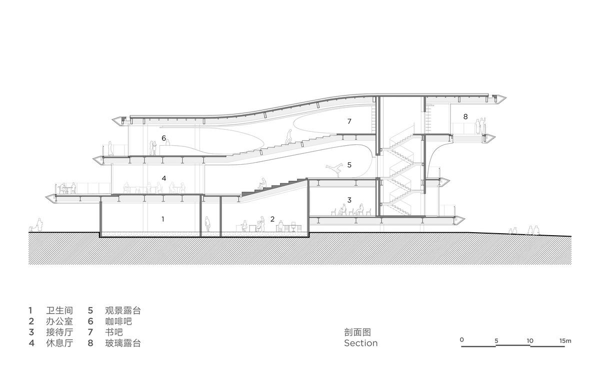 孟凡浩深圳首作，山海新地标，盐田云海驿站 / line+建筑事务所