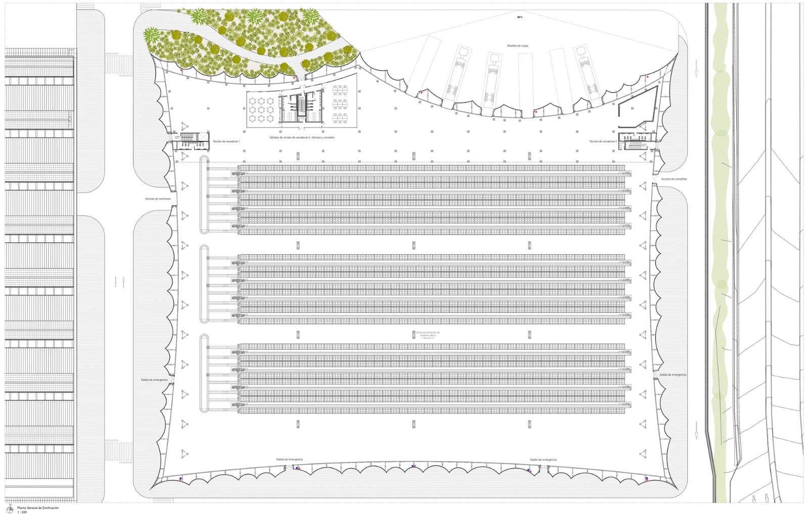 Mayoral 新仓库物流中心 / System Arquitectura