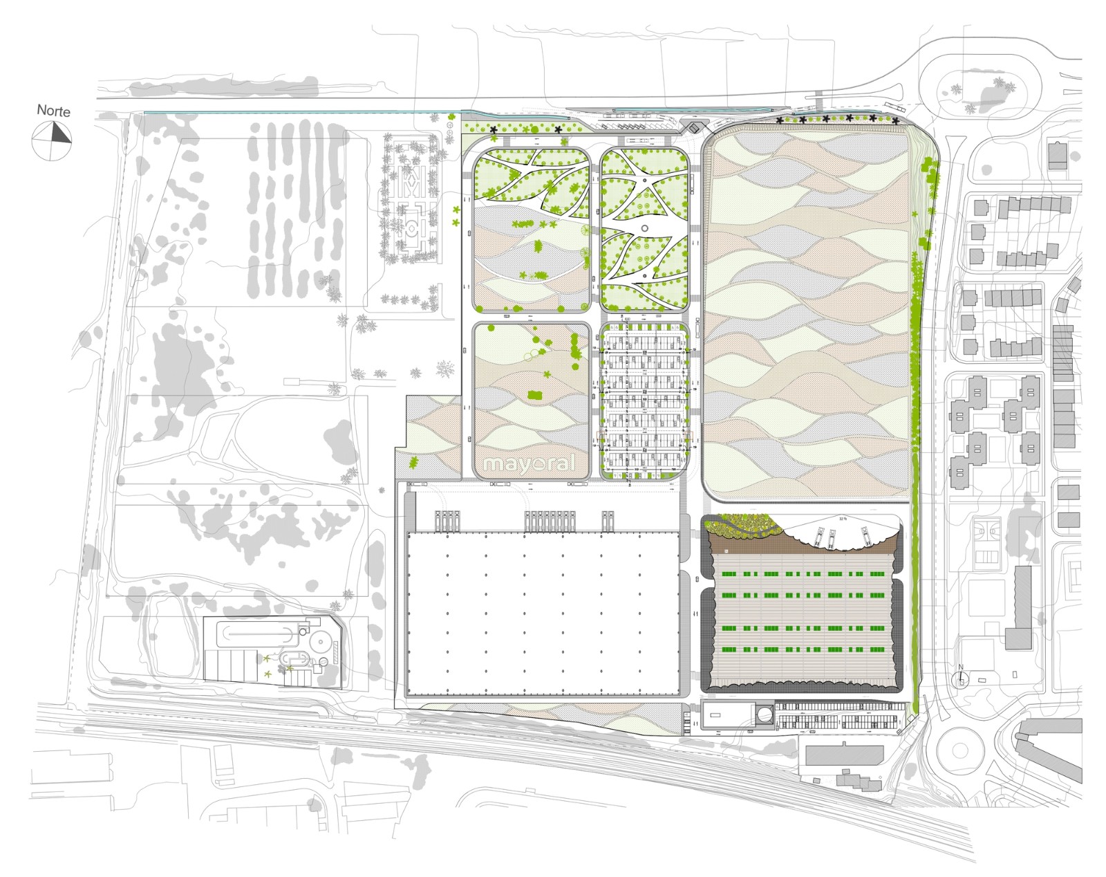 Mayoral 新仓库物流中心 / System Arquitectura