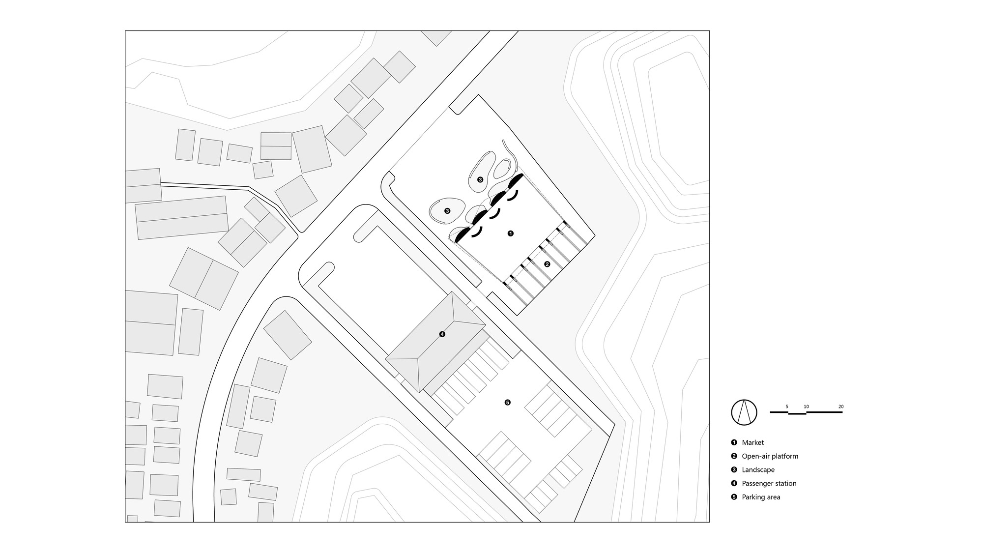 竹管垅茶青市场 / 清华大学建筑设计研究院 素朴建筑工作室