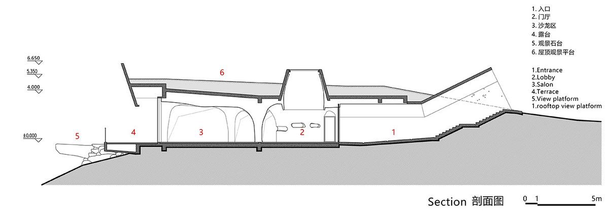 隐于地下，可观沧海： “洞见•蓝”空间 / 三文建筑&何崴工作室